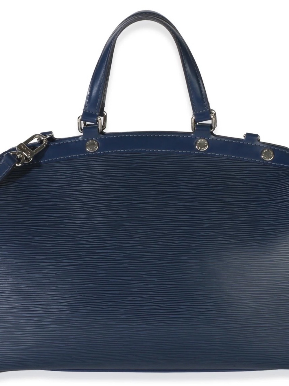 Louis Vuitton Navy Blue Epi Leather Brea MM Shoulder Bag